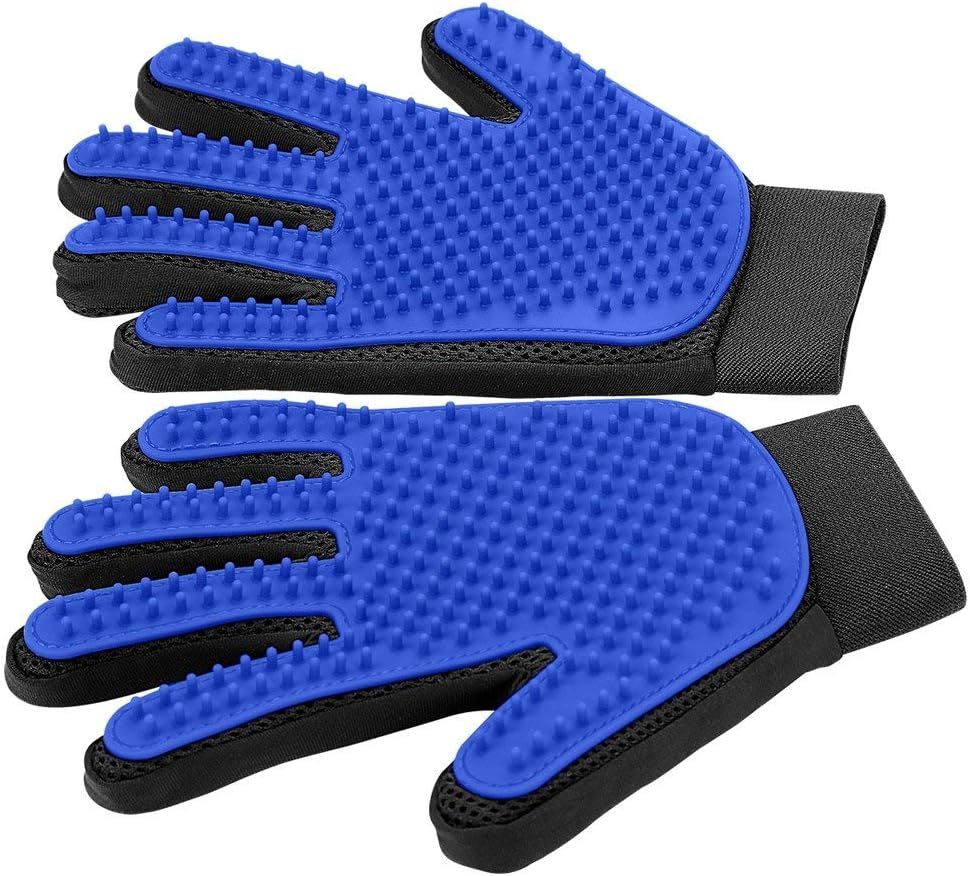 Upgrade Pet Grooming Gloves Dog Brushes