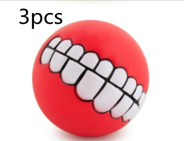 Dog teeth ball